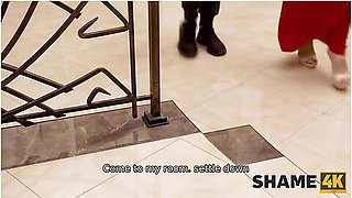 Experienced Mature Lady Gets Banged By Friends Stepson For Stealing