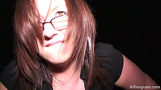 Curvy Wife Slut MILF Carly Loves to Go Dogging and Suck off Perverted Swingers