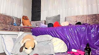 Bikini blonde amateurs first anal sex while useing a toy