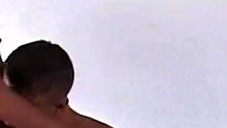 Curious Blonde Teenies Deepthroat in Red Stockings