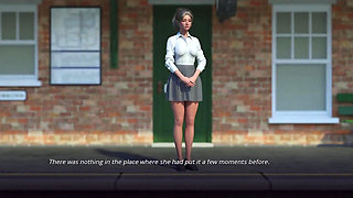 Village Slut Tranformation - Busty Dirty Blonde University Girl Gets Lost in a Strange Village
