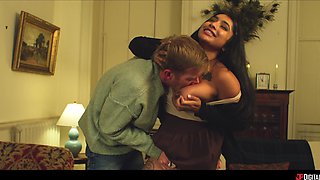 Danny D's Sultry Charm Sparks Passion in Halloween Heat