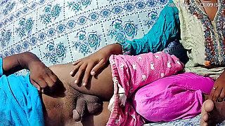 Big duck Indian man and woman sex in the jungle