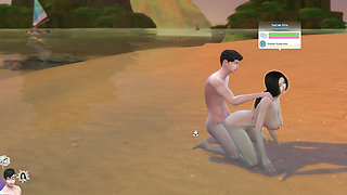 Sex on Private Beach with Beautiful Girlsfriend