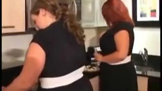 BBW Foursome at Work: Blowjob, Missonary  Amateur Porn