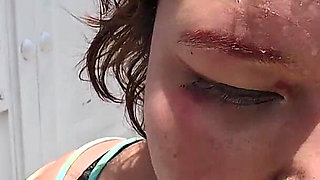Doing Cumwalks with Lots of Thick Cum on My Face, Through the City with Lots of People...