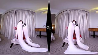 Erika Xmas - Foot Fetish - Foot Fetish Toe Sucking Sock Stocking Feet