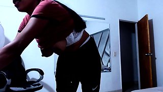 Horny fat arab housewife fingered on amateur hidden cam