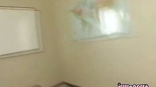 Barely legal teen gets punished after caught cheating on a test