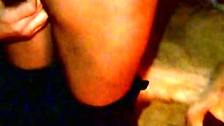 Blonde Bombshell Teases with Cock in Luxury Car