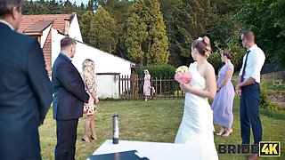 Wedding bride movie with fiery Falco White from Bride 4K