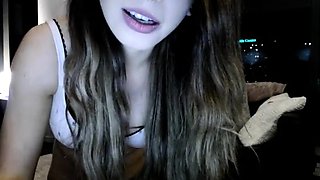 Cute blonde amateur webcam teen masturbating