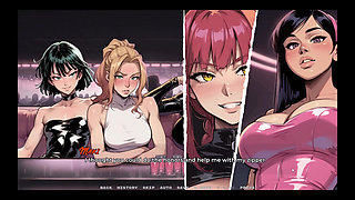 My New Girlfriend Taboo Hentai Game Ep.59 My Ste Sisters Are Stripping to Make a Huge BBC Hard!