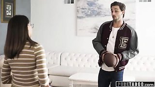 Pure Taboo Teen Virgin Gets Humiliated and Fucked by Jock - Rough Defloration