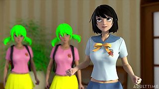Hentai Sex College Episode 6 - University Student Demonstrates Her Sexual Prowess on Stepdaddy's Cock