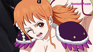 The Best Pirate Nami Gets In Trouble ( Parody Hentai )