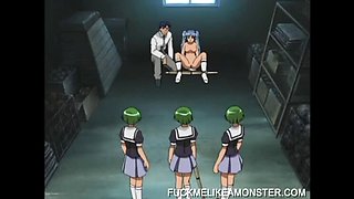 Hot Teen Anime Girl Bound and Fucked Hard by Evil Friends - Hentai Blowjob & Deep Throat