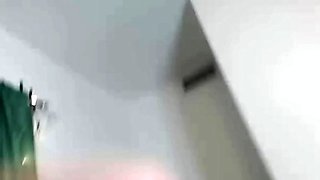 An amateur redhead lesbian is eating pussy from a brunette