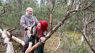 Triss seduces Geralt - Epic Witcher cosplay sex