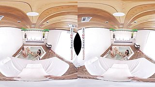 Naughty America featuring Sarah Jessie and Victoria June's 60fps clip