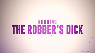 Rubbing The Robber's Dick With Scott Nails, Lacey Bender - Brazzers