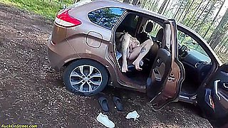 Cute Princess Fucked In Car By Stranger