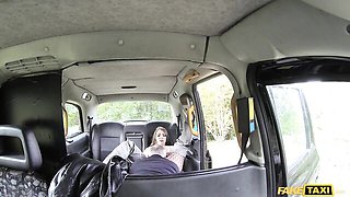 Gorgeous blonde with big boobs Crystal Coxxx fucked in the van