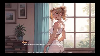 My New Girlfriend Taboo Hentai Game Ep.2 Small Tits Stepsis and Stepmom MILF Are Teasing Me in Swimsuit!