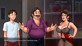Sharing Mature With Her Husband's Cuckold - Summertime Saga