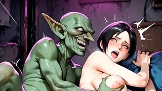 Valentina Babe Is a Slut Who Cheats on Her Impotent Husband with Beggars and Aliens, Animation Hentai Waifu