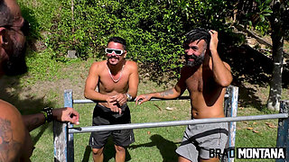 Ninfo Gulosa Fucked Three and Did Dpa on the Hair