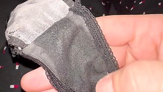 Creampied panties got a second round of cum