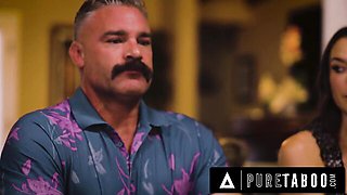 Pure Taboo featuring Charles Dera's cum on pussy trailer