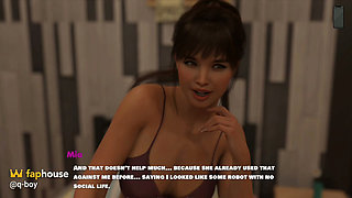 A Maid's Sexy Pose for a Banner Ad.- MILF Obsession - E51