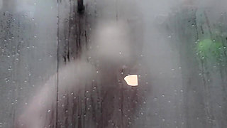 Sexy BBW Amanda Teasing in the Shower