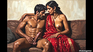 Village sex, teen girl threesome sex with her Best friends in forest