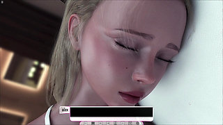 Stepdad Rubbing His Big Cock On 18 Plus Petite Stepdaughter Tight Pussy While Sharing Bed