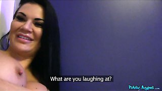 Public agent - uk pornstar Jasmine Jae in a rare outdoor public porno point of view flick