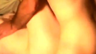 Homemade video of an amateur girl having a powerful orgasm w