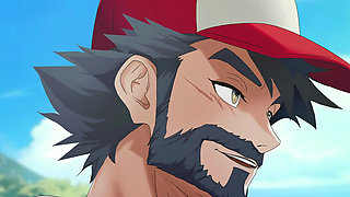 Pokemon Hentai Parody. Ash and Misty Outdoor Meeting. Part1