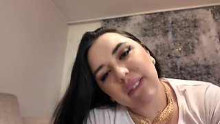 Curvy turkish teen shares homemade pov sensual passion