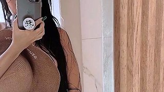 Leann amateur beautiful brunette with big boobs