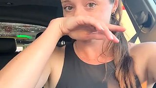 Having A Mind Blowing Orgasm In The CAR WASH 💦💦💦