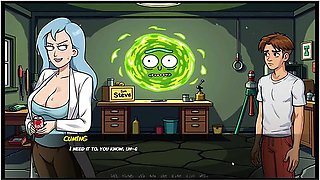 Portal Porn Demoniums [ Parody Hentai Game ] Ep.3 Mortys Sister Giving Fan A Blowjob ! - Rick Morty