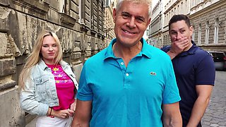 Irina Cage enjoys passionate sex with her handsome partner