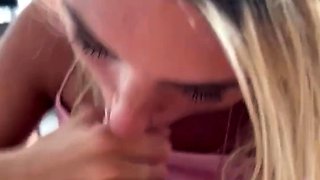 College Girl Gets a FACIAL After a Party!