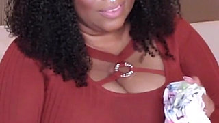 BBW GF Discovers Your Panty Sniffing