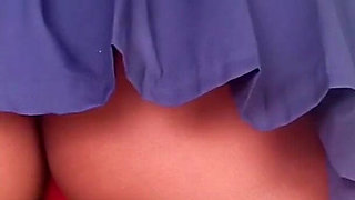 Mini Skirt Ass Tease