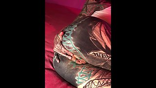 Dreadlocks & Tattoos: Quick Latex Anal Fisting & Solo Play