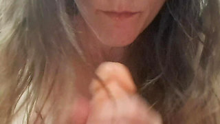 Blowjob, Sloppy, Handjob, Mouth Sounds for a Big Cock